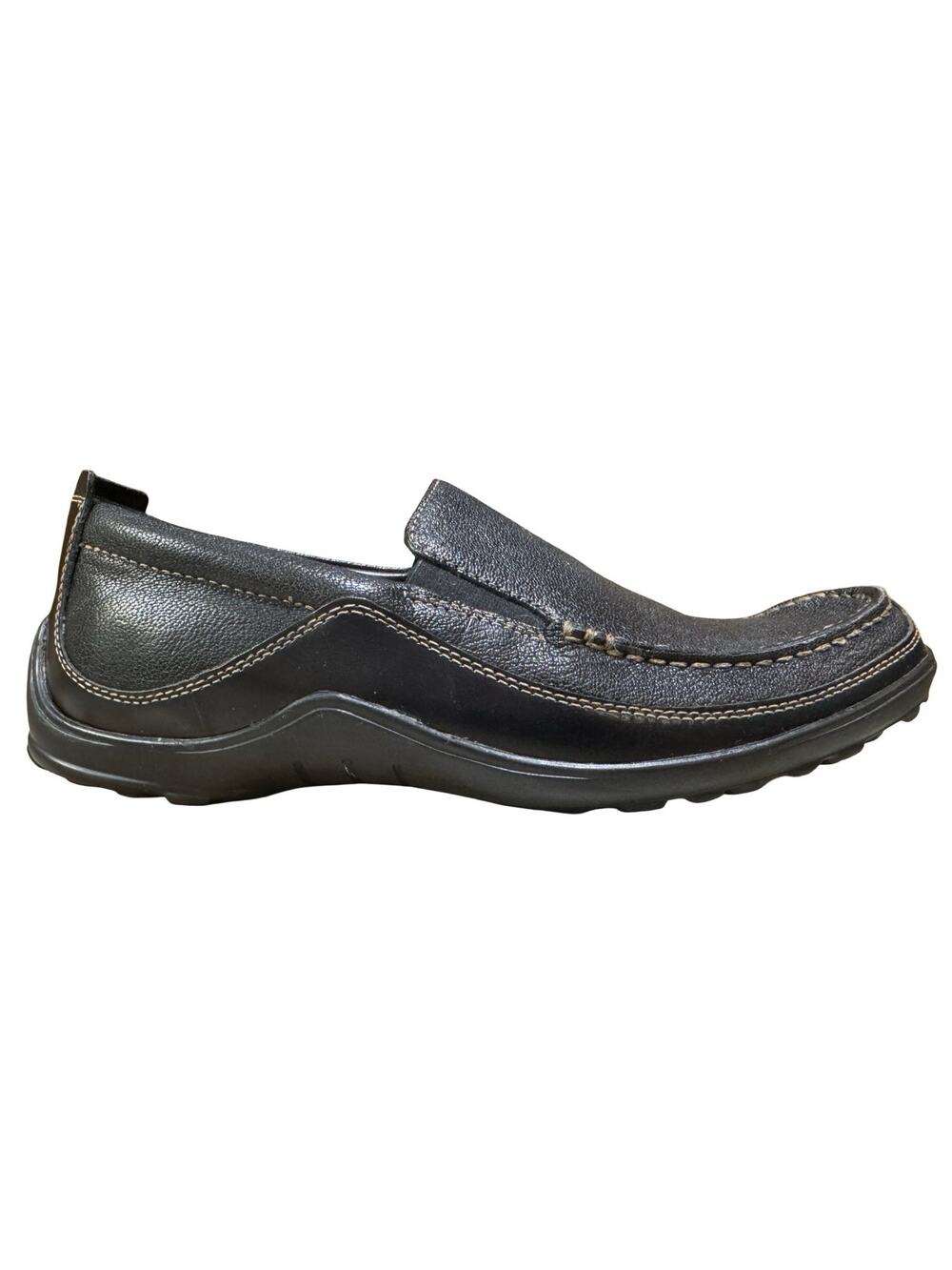 Cole Haan Men’s Tucker Venetian Shoes Black Leather Loafer, Sz 9.5